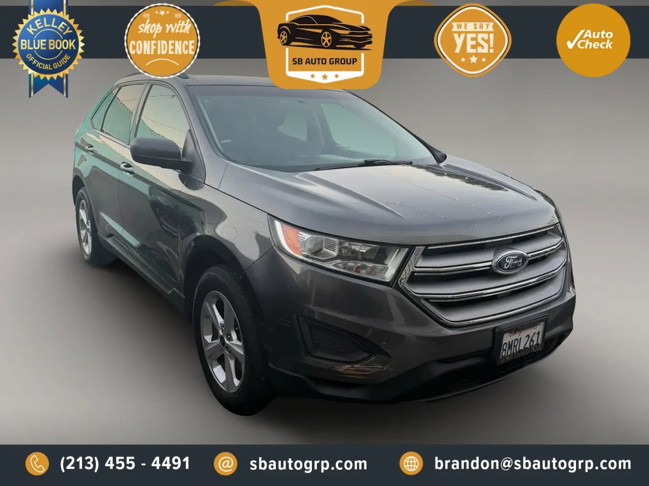 Used 2016 Ford Edge SE image 3