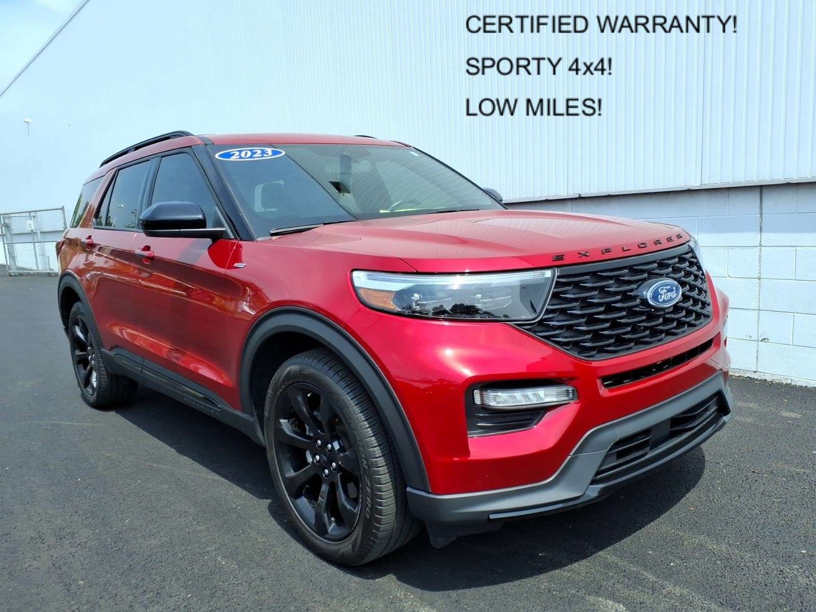 Certified 2023 Ford Explorer ST-Line w/ Class IV Trailer Tow Package