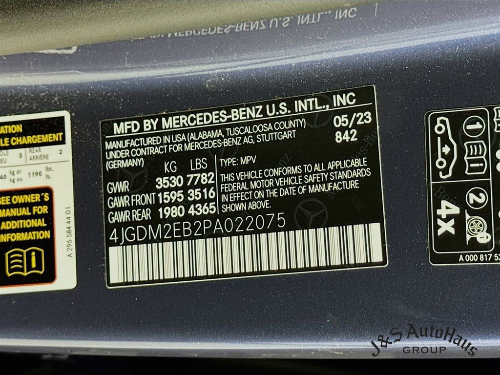 Used 2023 Mercedes-Benz EQS 450+ 4MATIC SUV image 41