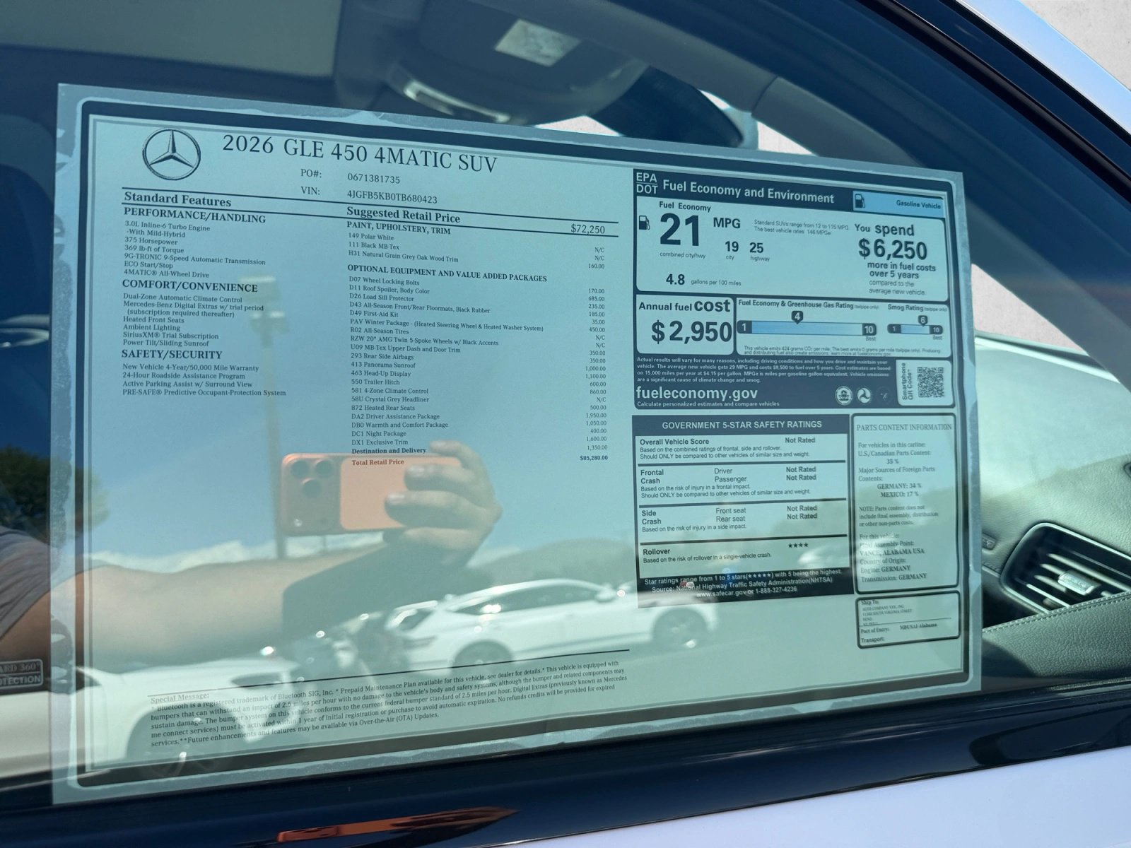 New 2026 Mercedes-Benz GLE 450 4MATIC image 19