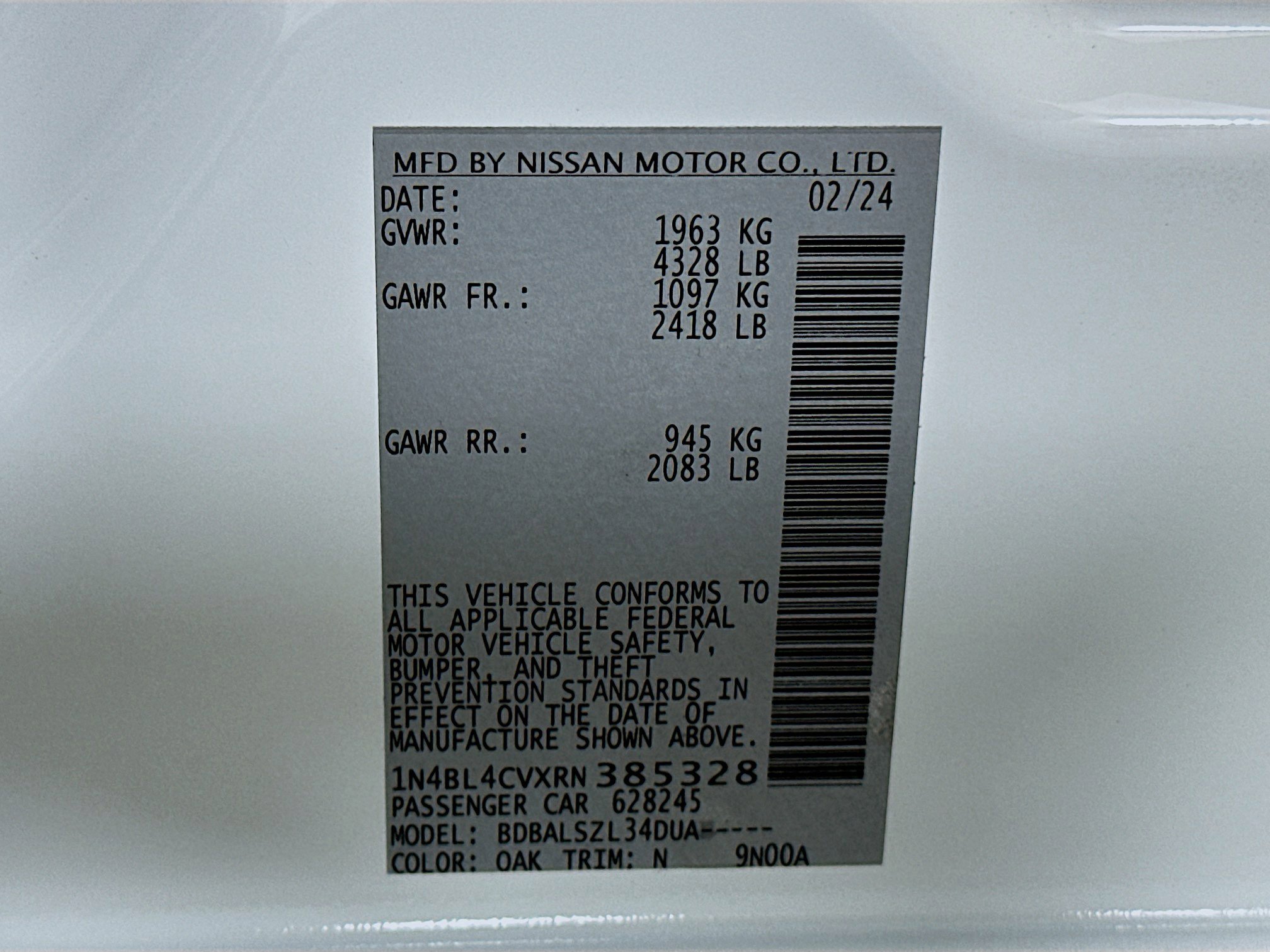 Used 2024 Nissan Altima 2.5 SR image 12