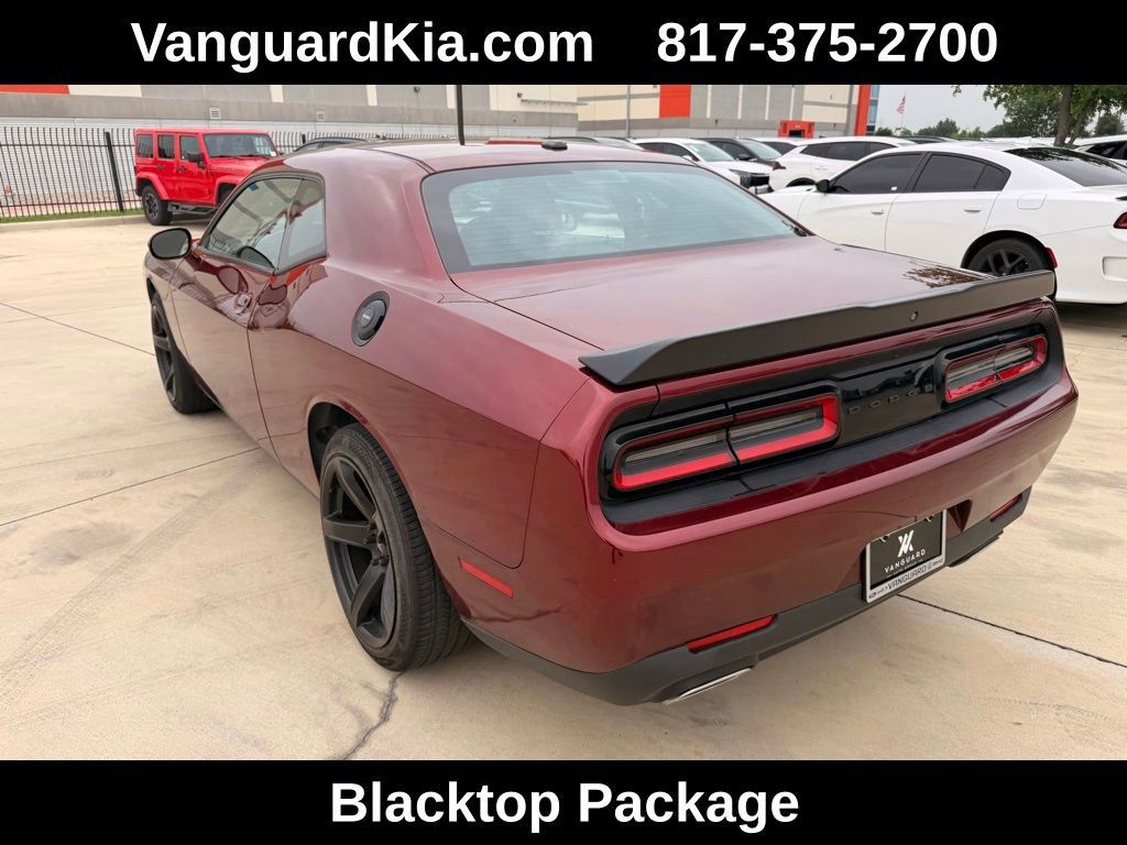 Used 2021 Dodge Challenger SXT w/ Blacktop Package RWD image 2