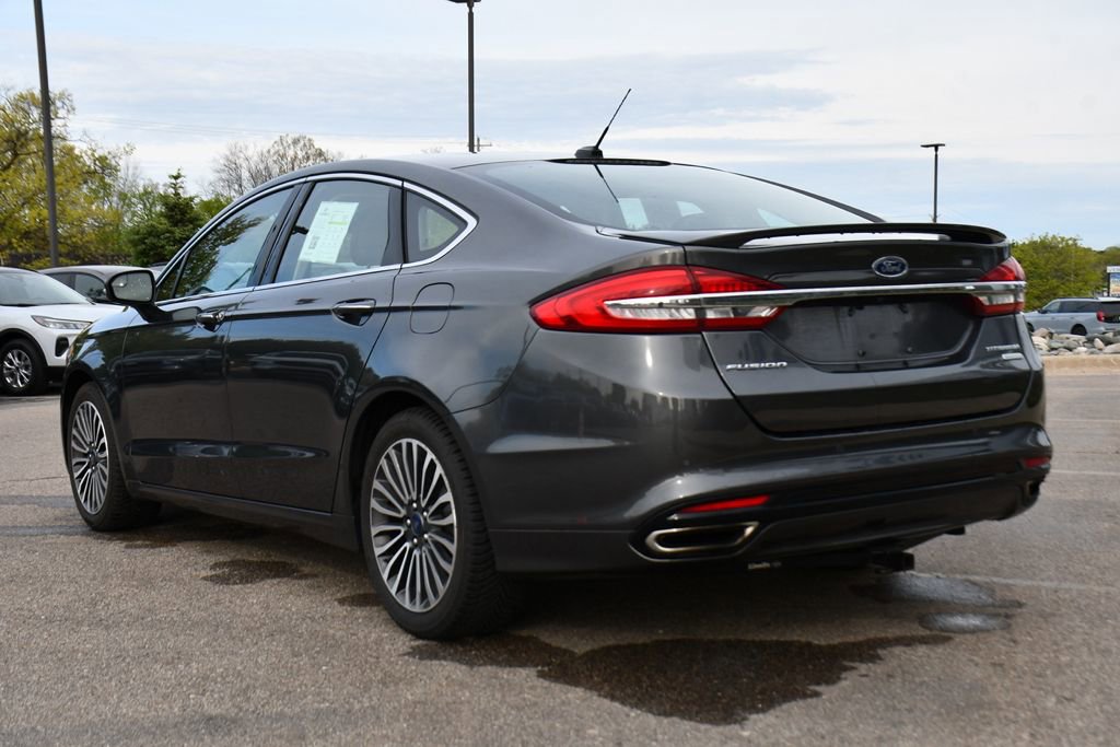 Used 2018 Ford Fusion Titanium FWD image 4