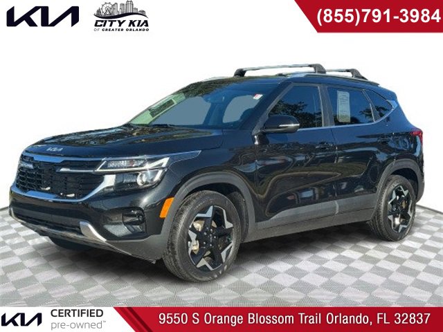 Certified 2024 Kia Seltos EX