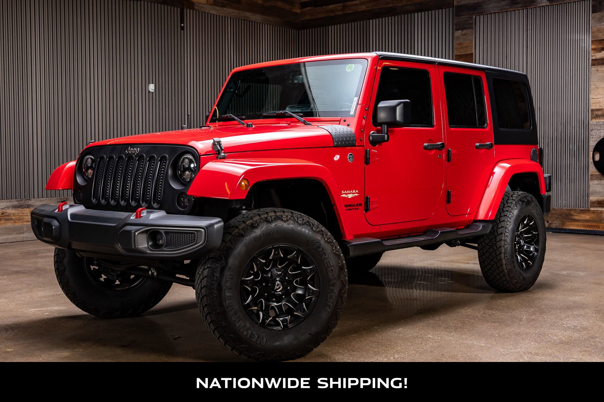 Used 2015 Jeep Wrangler Unlimited Sahara w/ Katzkin Premium Leather Group image 4