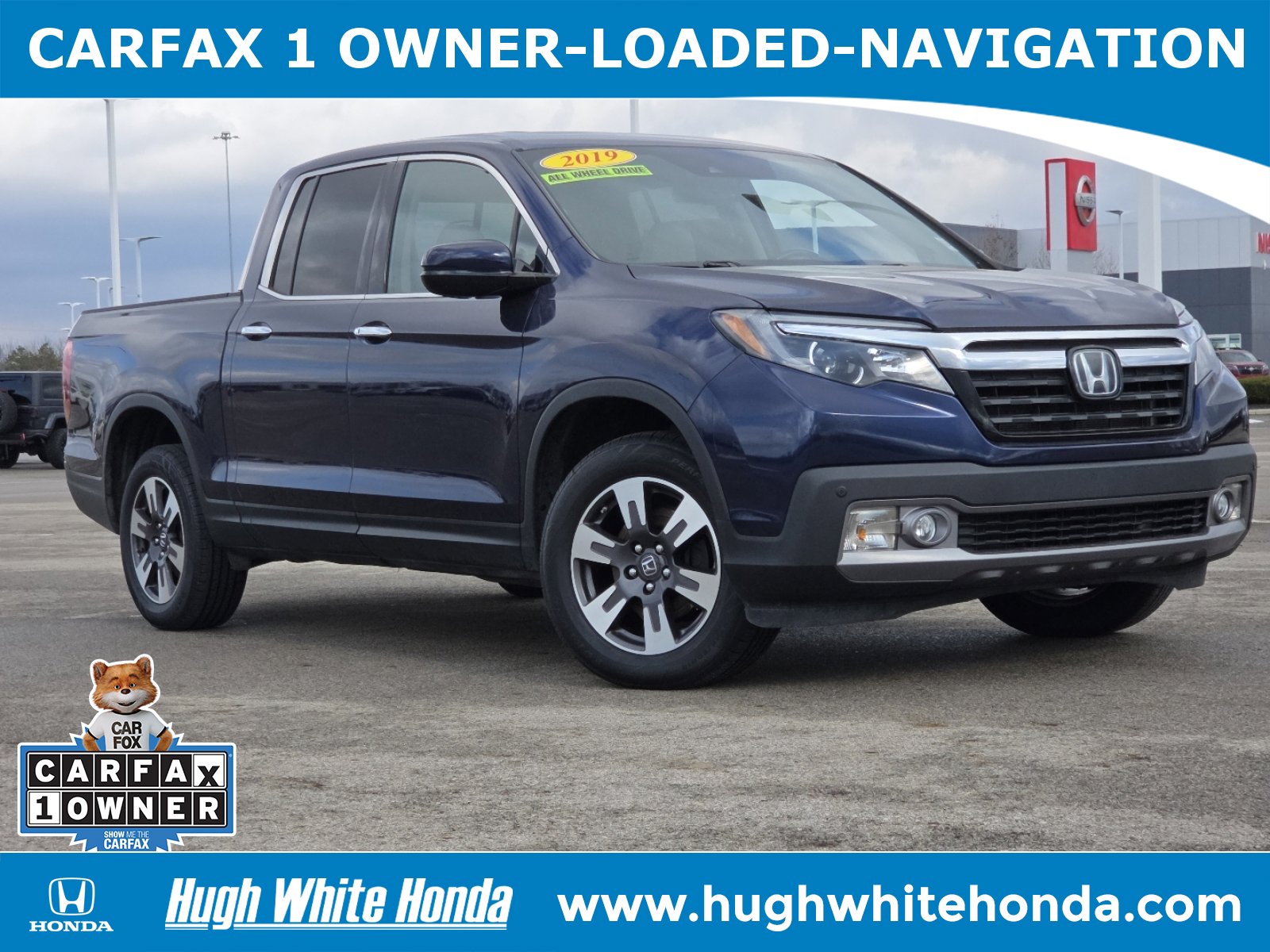 Used 2019 Honda Ridgeline RTL-E image 1