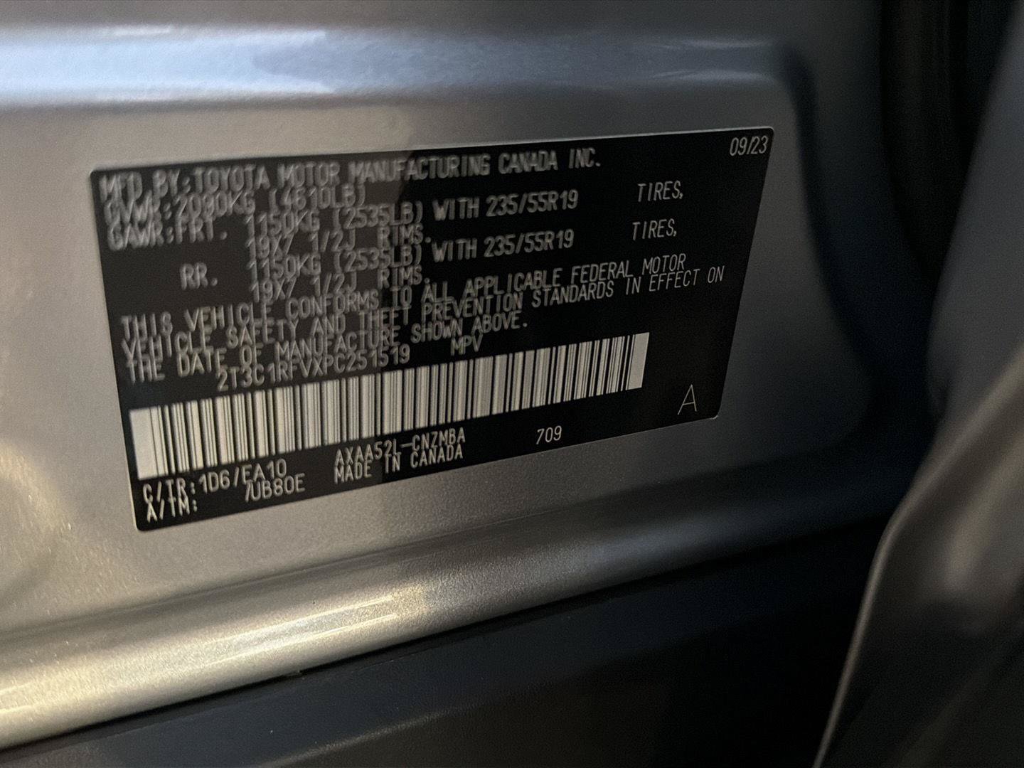 Certified 2023 Toyota RAV4 XLE Premium FWD image 44