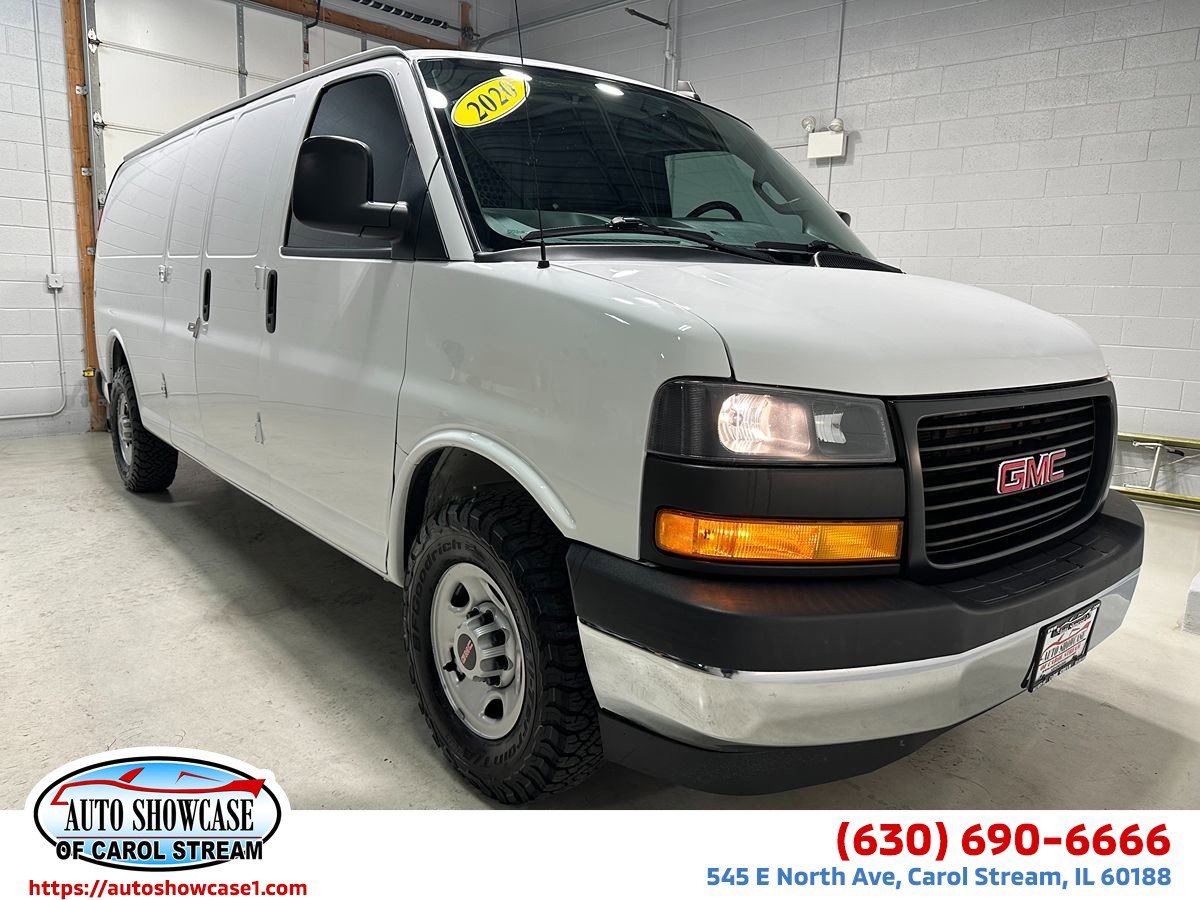 Used 2020 GMC Savana 2500 Extended w/ Enhanced Convenience Package RWD image 1