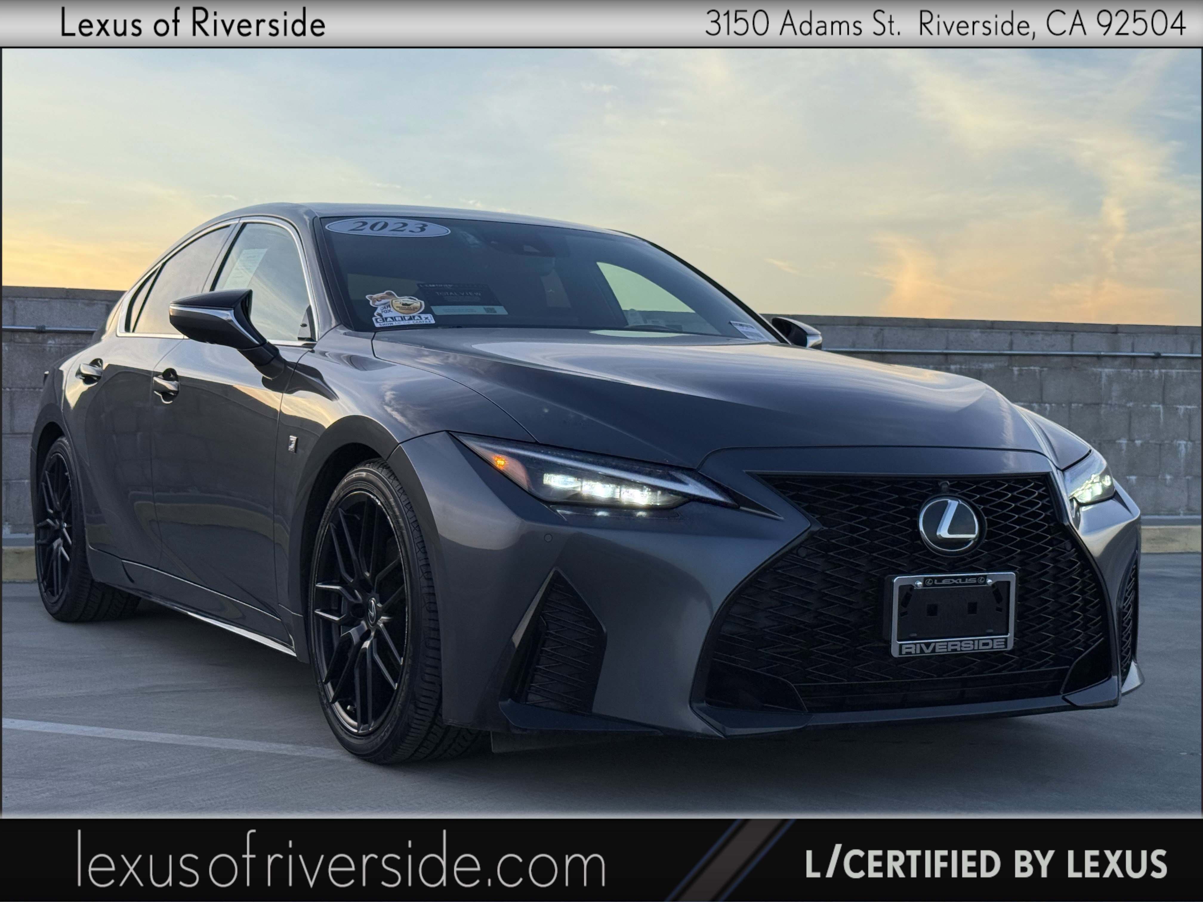 Certified 2023 Lexus IS 350 F Sport