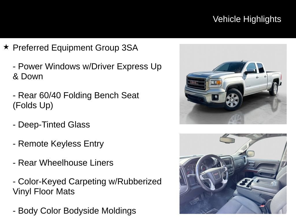 Used 2015 GMC Sierra 1500 SLE w/ SLE Value Package AWD/4WD image 6