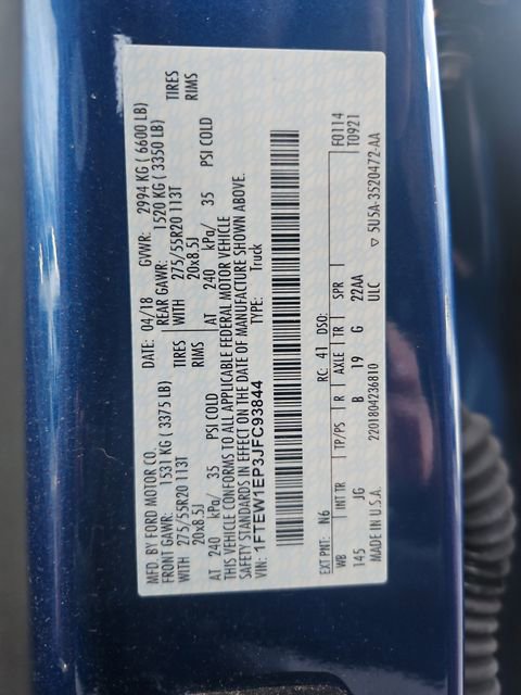 Used 2018 Ford F150 XL w/ Equipment Group 101A Mid image 39