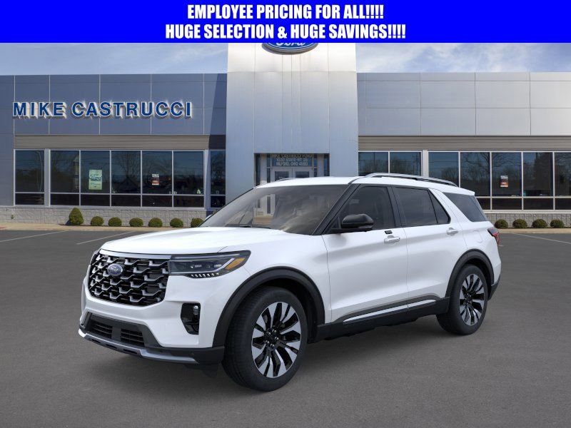 New 2026 Ford Explorer Platinum w/ LUX Leather Package AWD/4WD image 1