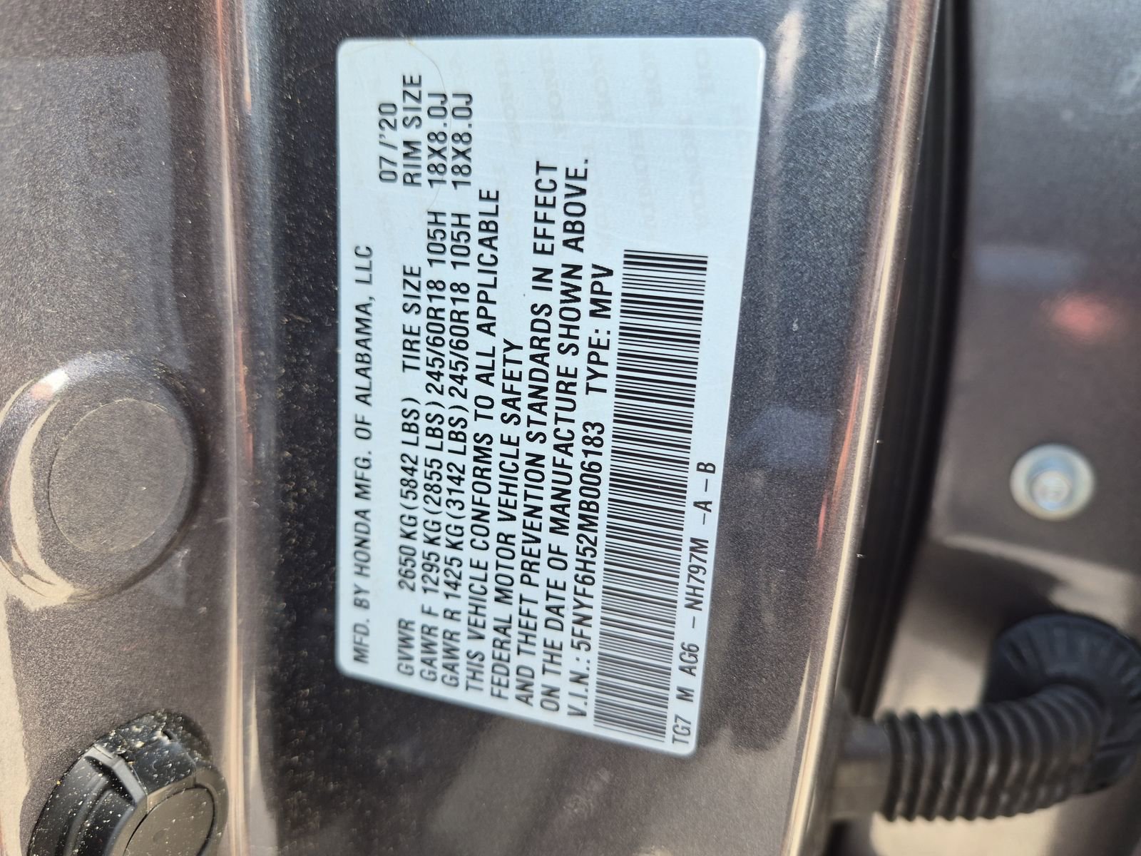 Certified 2021 Honda Pilot EX-L image 23