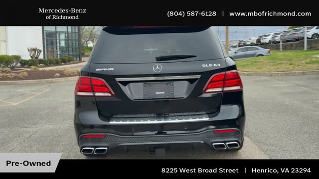 Used 2017 Mercedes-Benz GLE 63 AMG 4MATIC w/ Premium 3 Package image 9