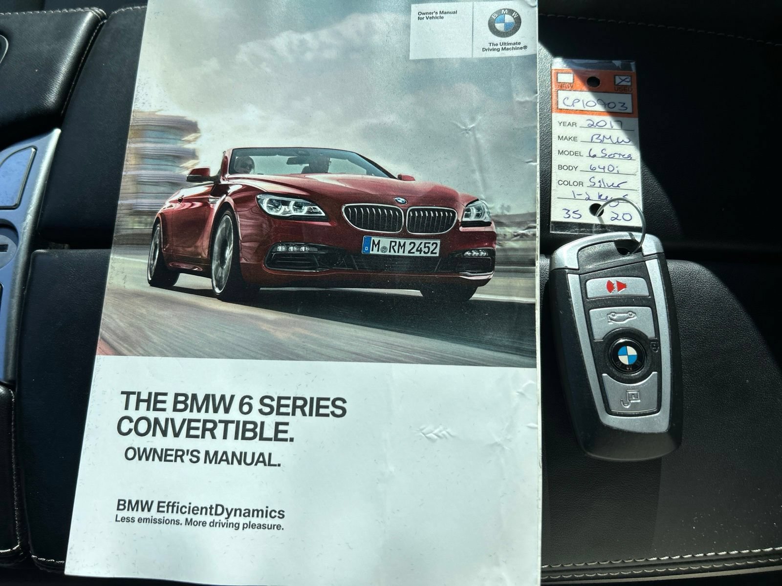 Used 2017 BMW 640i Convertible RWD image 19