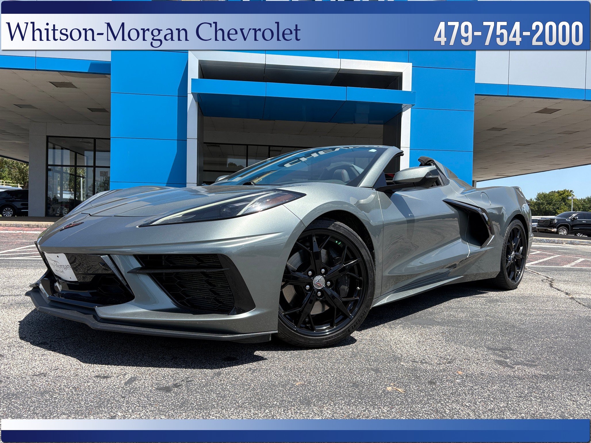 Used 2023 Chevrolet Corvette Stingray Premium Conv w/ Z51 Performance Package RWD image 2