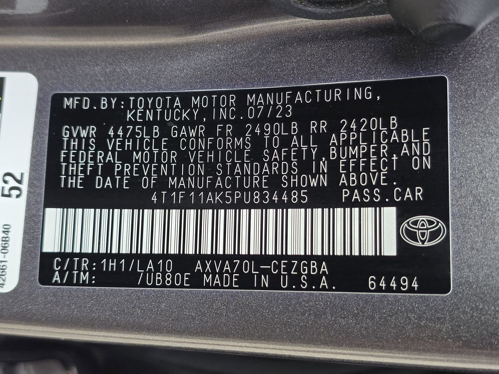 Used 2023 Toyota Camry XLE image 33