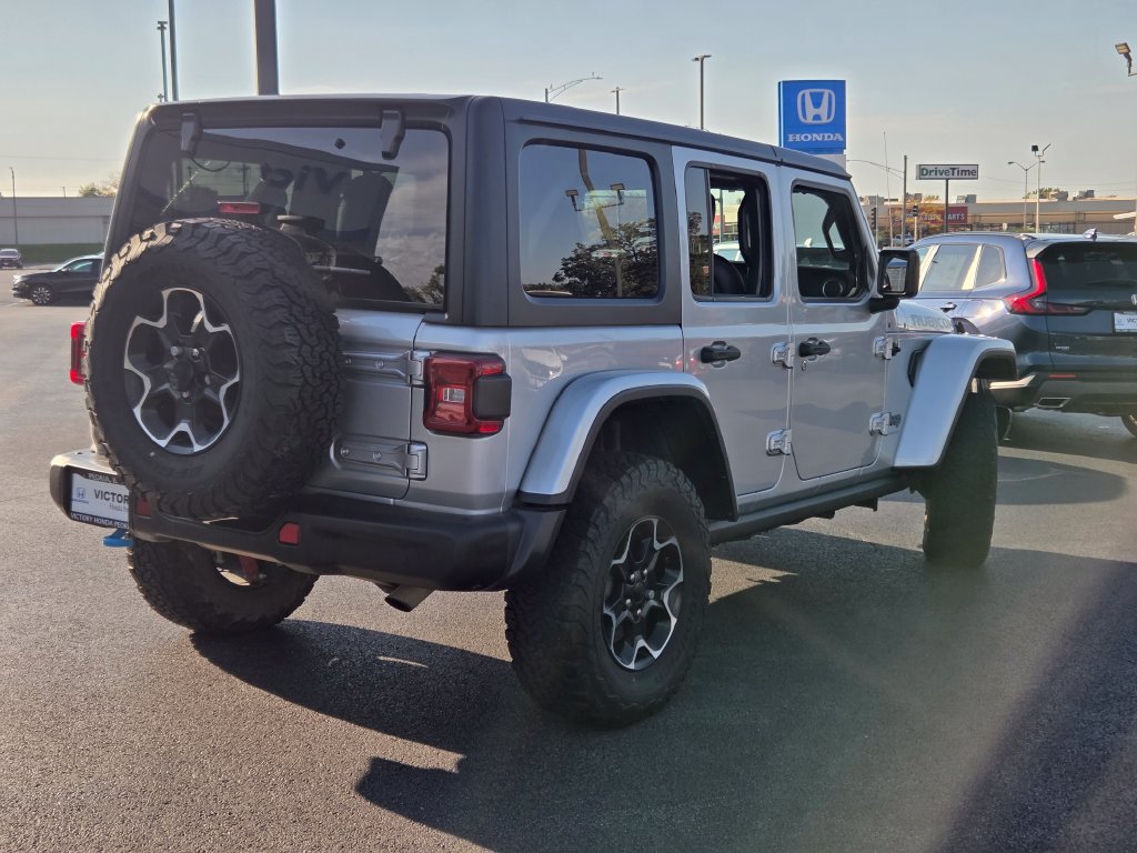 Used 2023 Jeep Wrangler Unlimited Rubicon 4xe w/ Steel Bumper Group AWD/4WD image 7