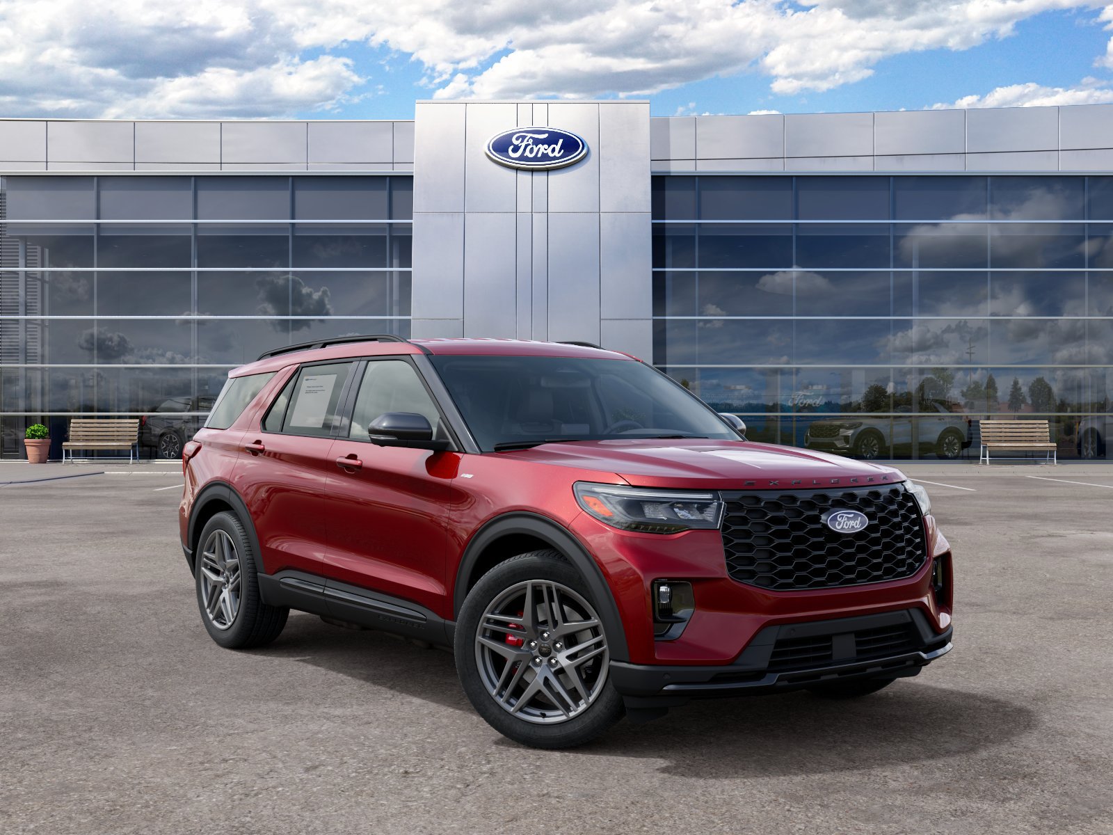 New 2027 Ford Explorer ST-Line w/ Premium Package RWD image 27