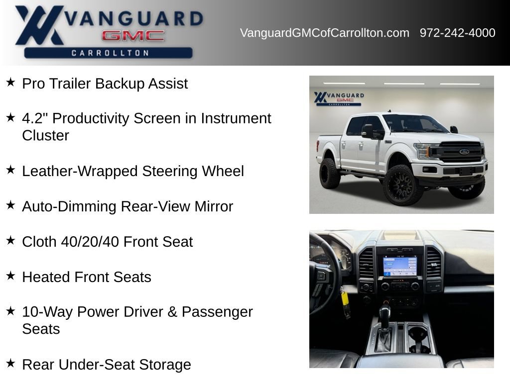 Used 2019 Ford F150 XLT w/ Equipment Group 302A Luxury AWD/4WD image 18