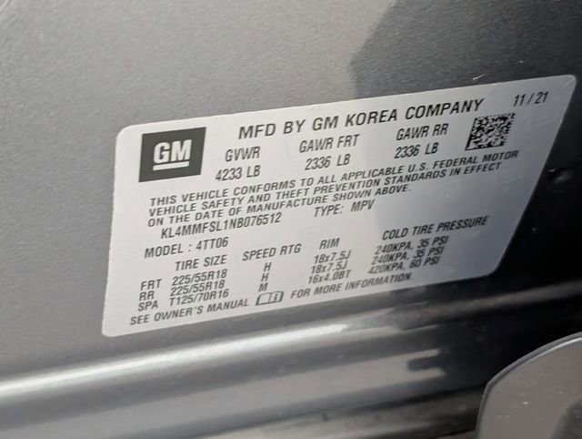 Certified 2022 Buick Encore GX Essence w/ Experience Buick Package FWD image 17