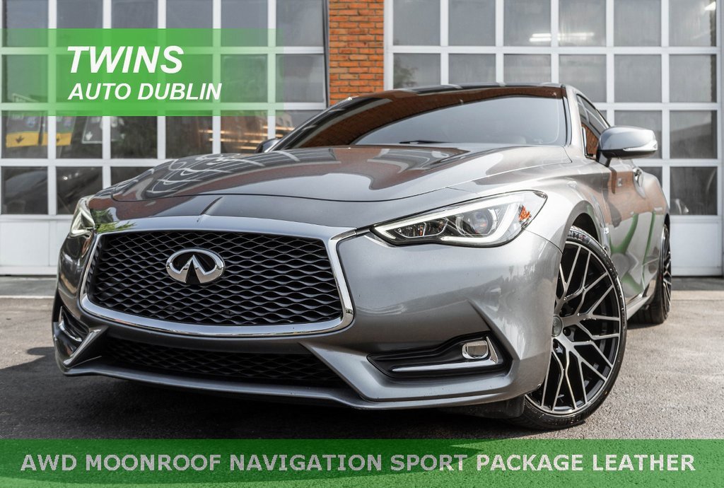Used 2018 INFINITI Q60 3.0t Luxe image 1