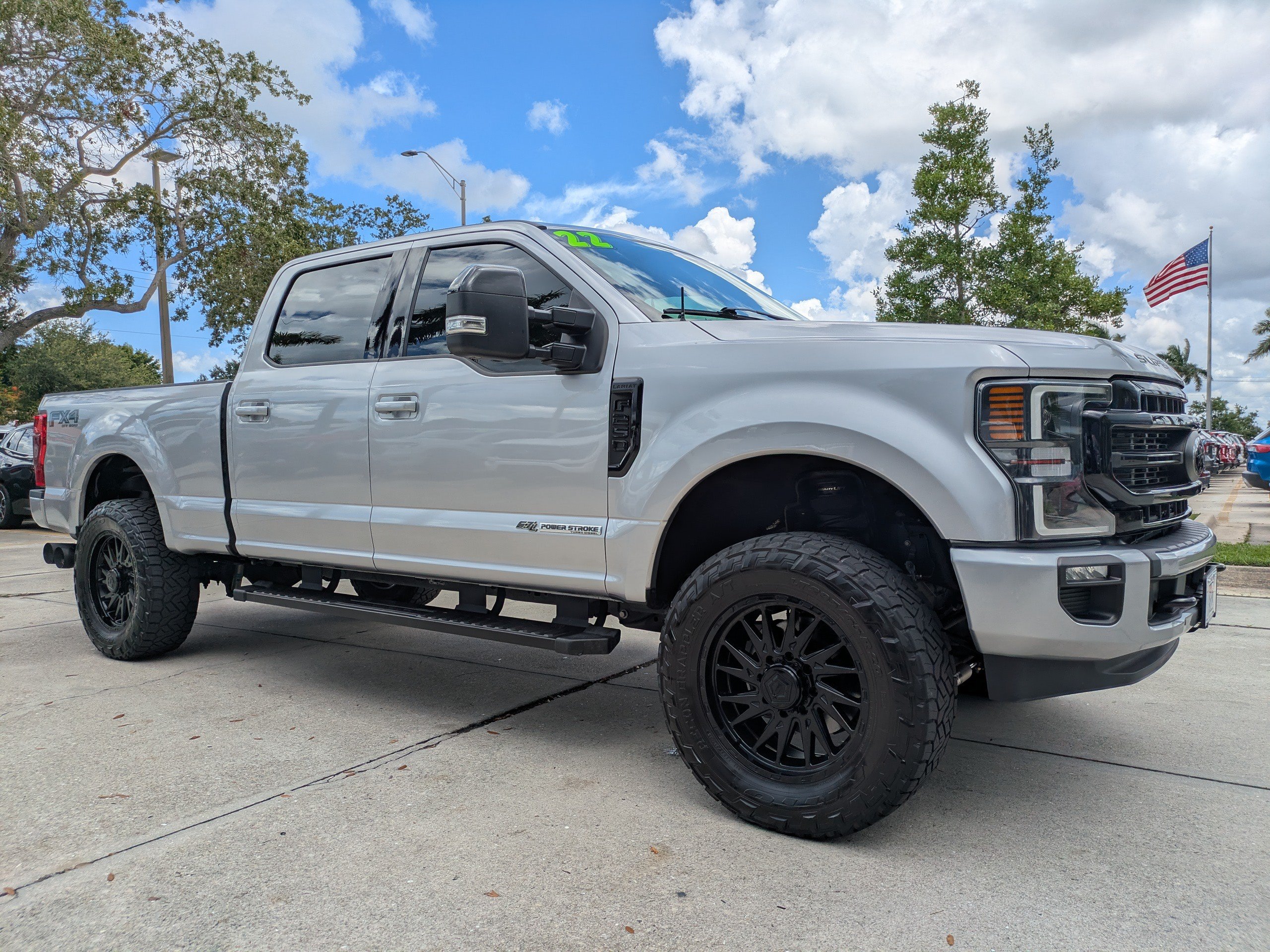 Used 2022 Ford F250 Lariat w/ Black Appearance Package AWD/4WD image 2