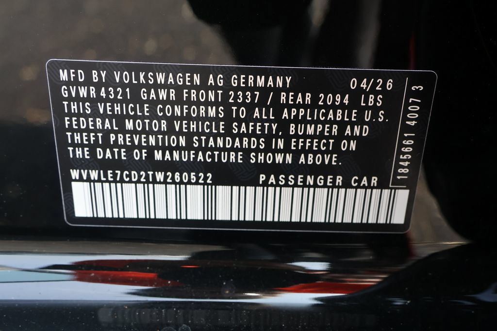 New 2026 Volkswagen GTI S FWD image 48