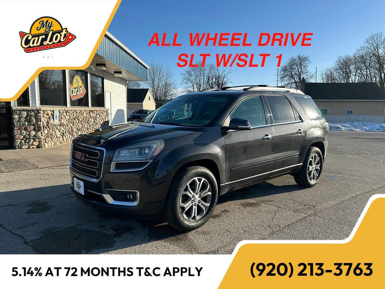 Used 2015 GMC Acadia SLT w/ Open Road Package image 1