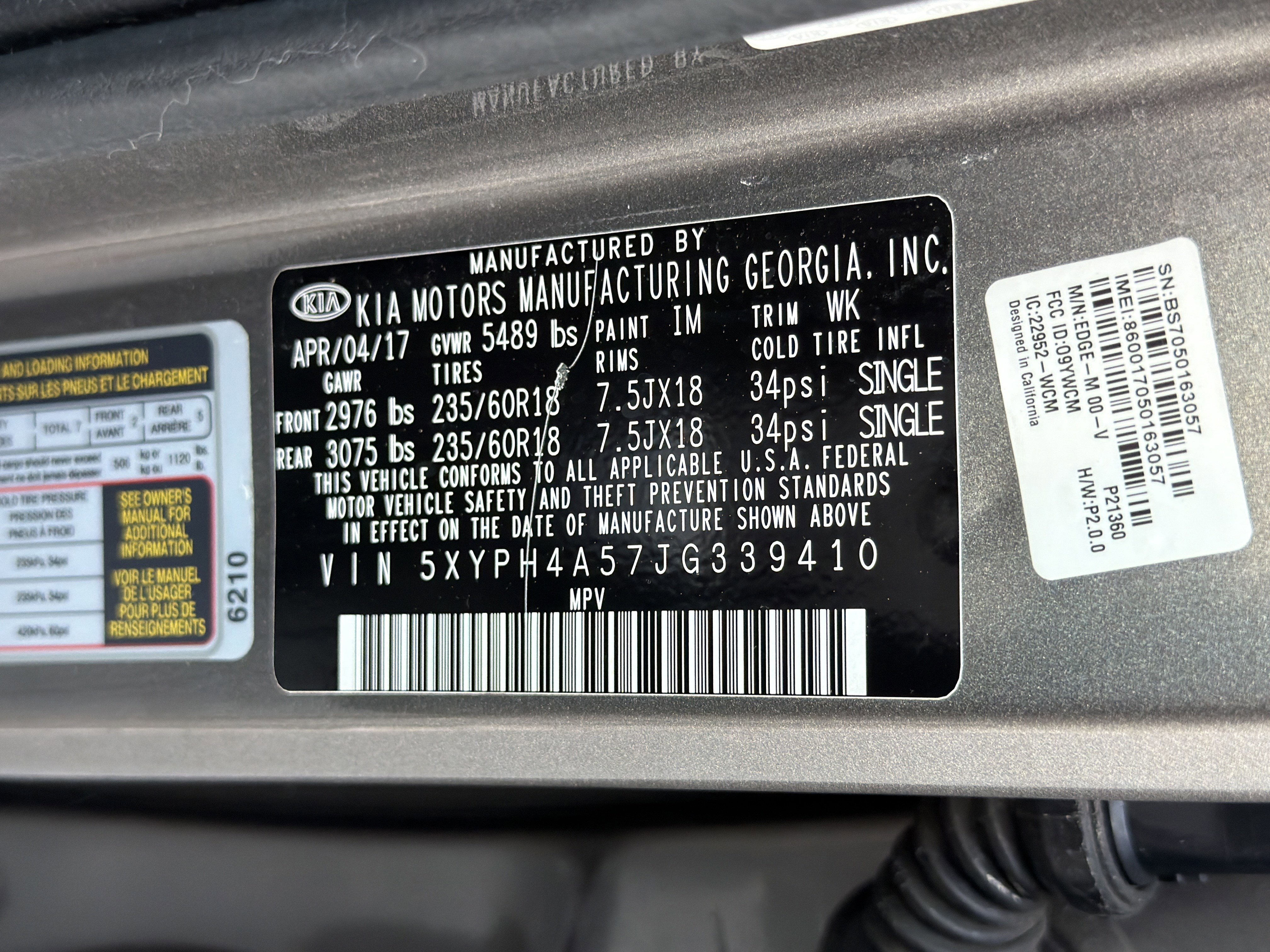 Used 2018 Kia Sorento EX image 31