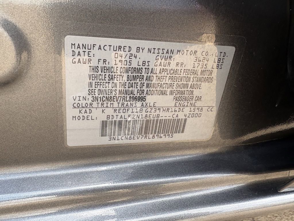 Used 2024 Nissan Versa SV image 27