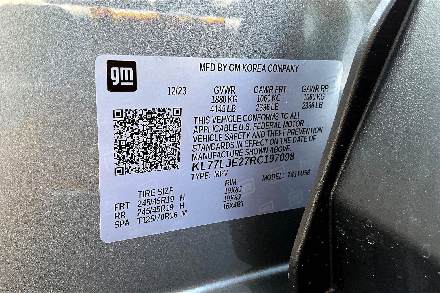 Used 2024 Chevrolet Trax RS w/ Driver Confidence Package FWD image 11