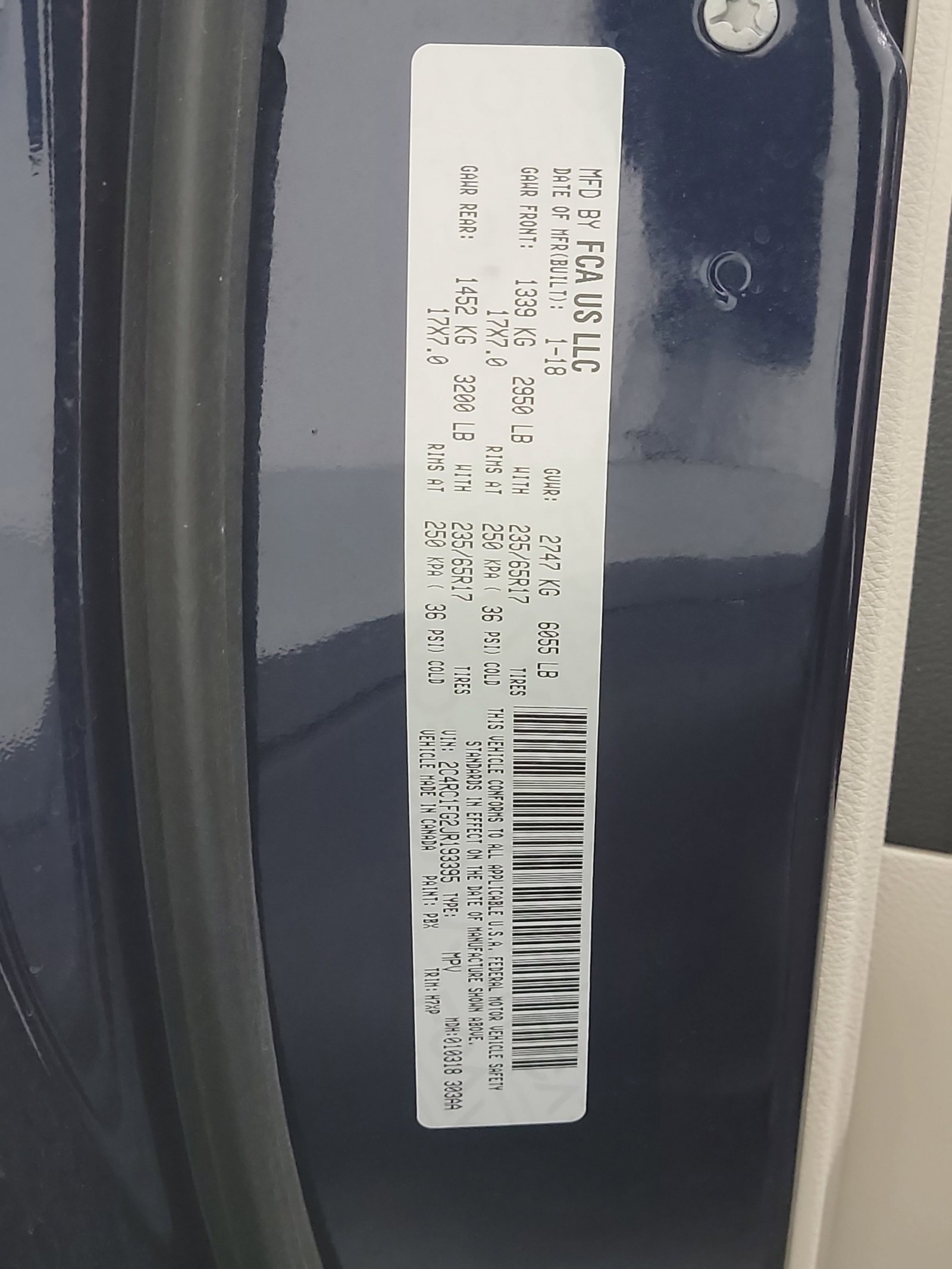 Used 2018 Chrysler Pacifica Touring Plus image 32