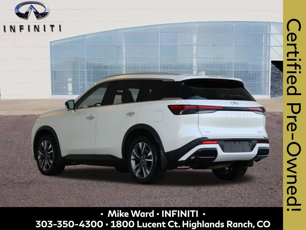 Certified 2023 INFINITI QX60 Luxe w/ Cargo Package image 3