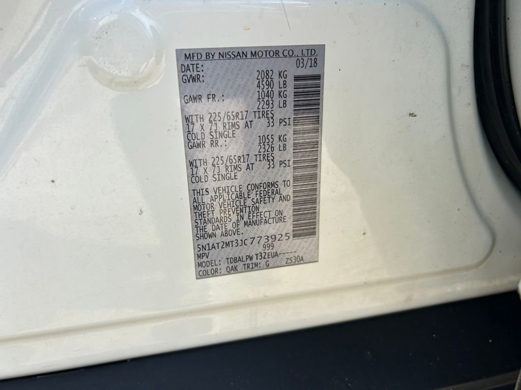 Used 2018 Nissan Rogue S FWD image 11