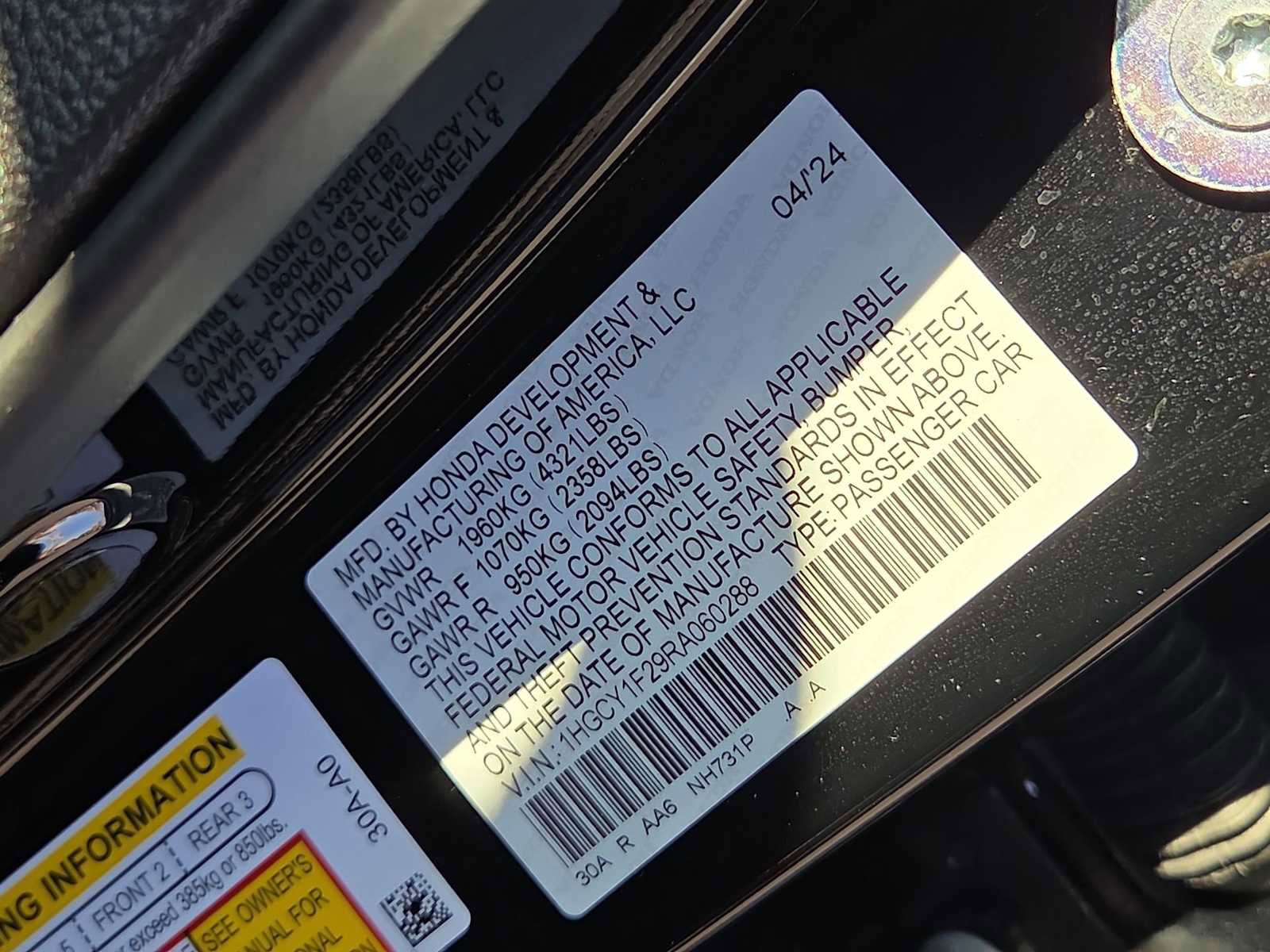 Used 2024 Honda Accord LX image 35