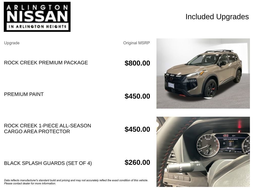 New 2026 Nissan Rogue SV w/ Rock Creek Premium Package image 4