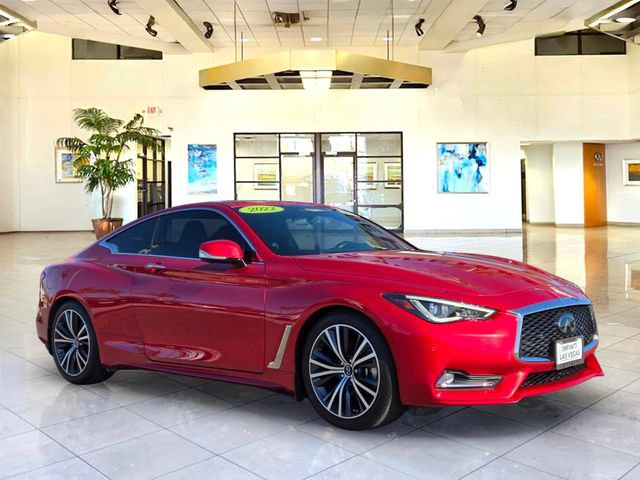 Used 2022 INFINITI Q60 3.0t Luxe w/ Cargo Package RWD image 3