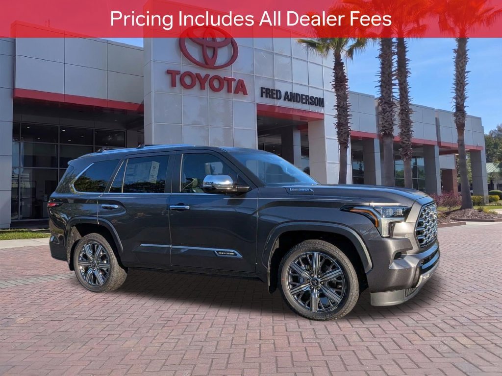 New 2026 Toyota Sequoia Capstone