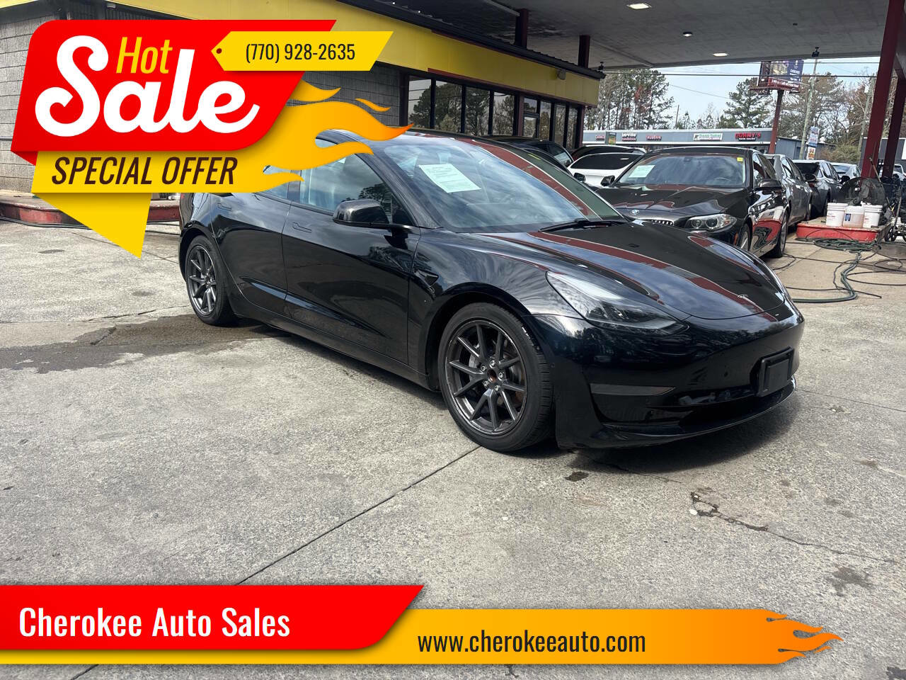 Used 2021 Tesla Model 3 Standard Range Plus image 1