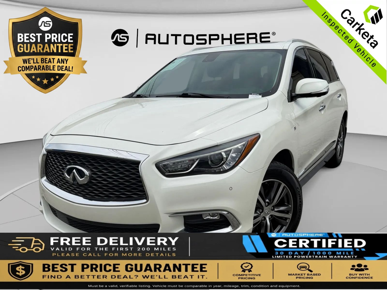 Used 2017 INFINITI QX60 FWD w/ Premium Plus Package image 1