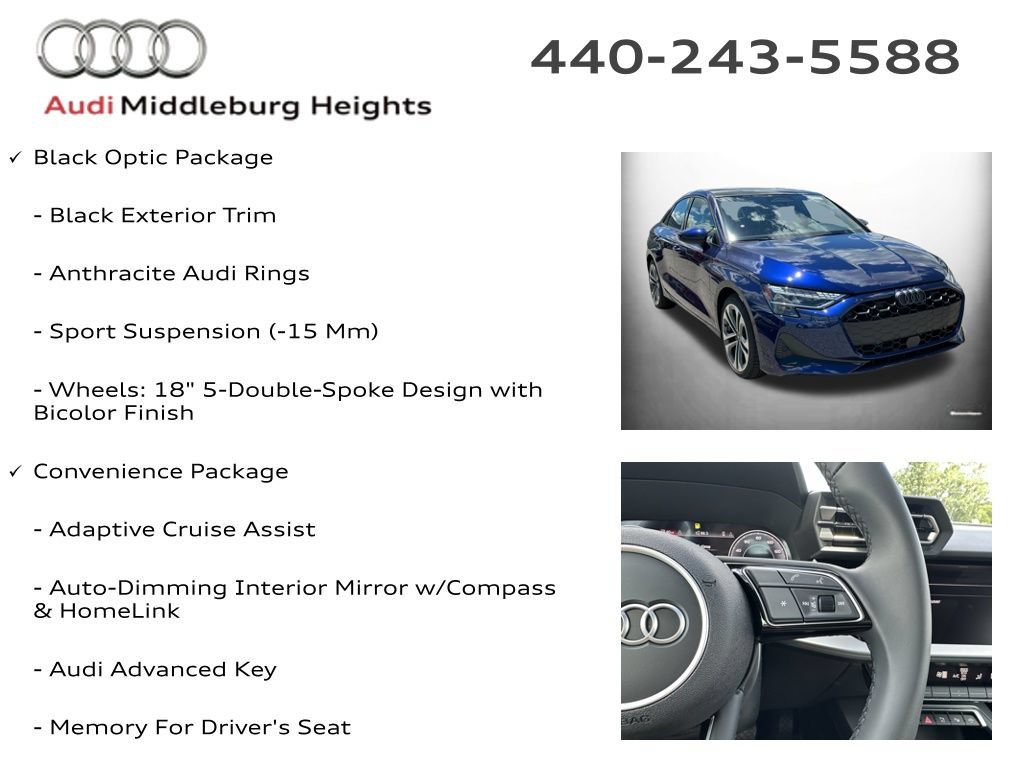 New 2026 Audi A3 2.0T Premium AWD/4WD image 5