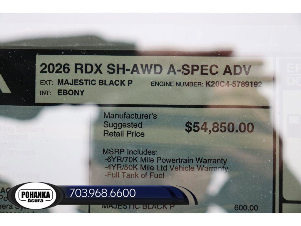 New 2026 Acura RDX A-Spec image 42