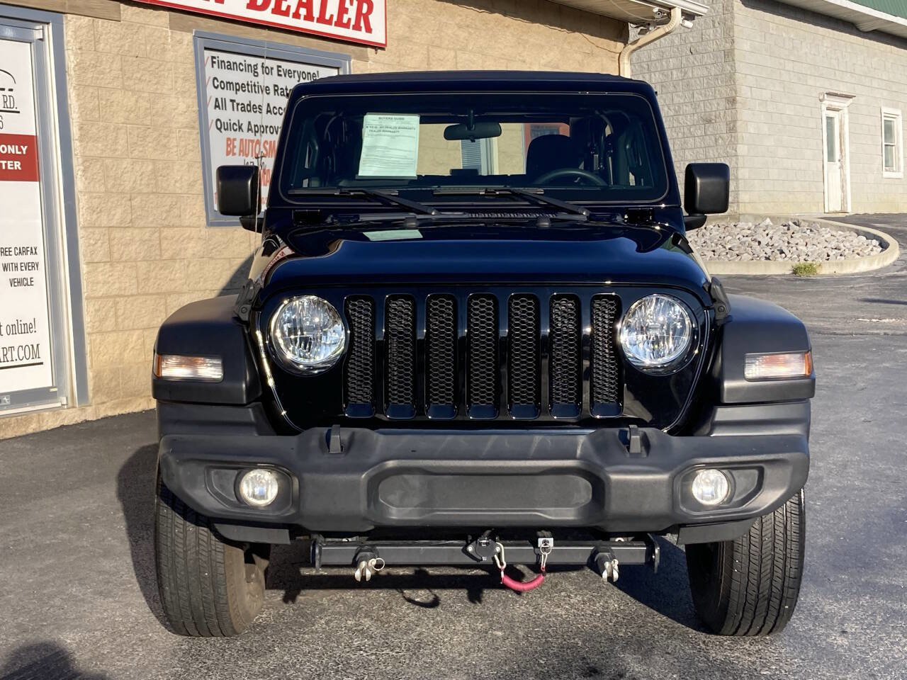 Used 2021 Jeep Wrangler Sport image 3