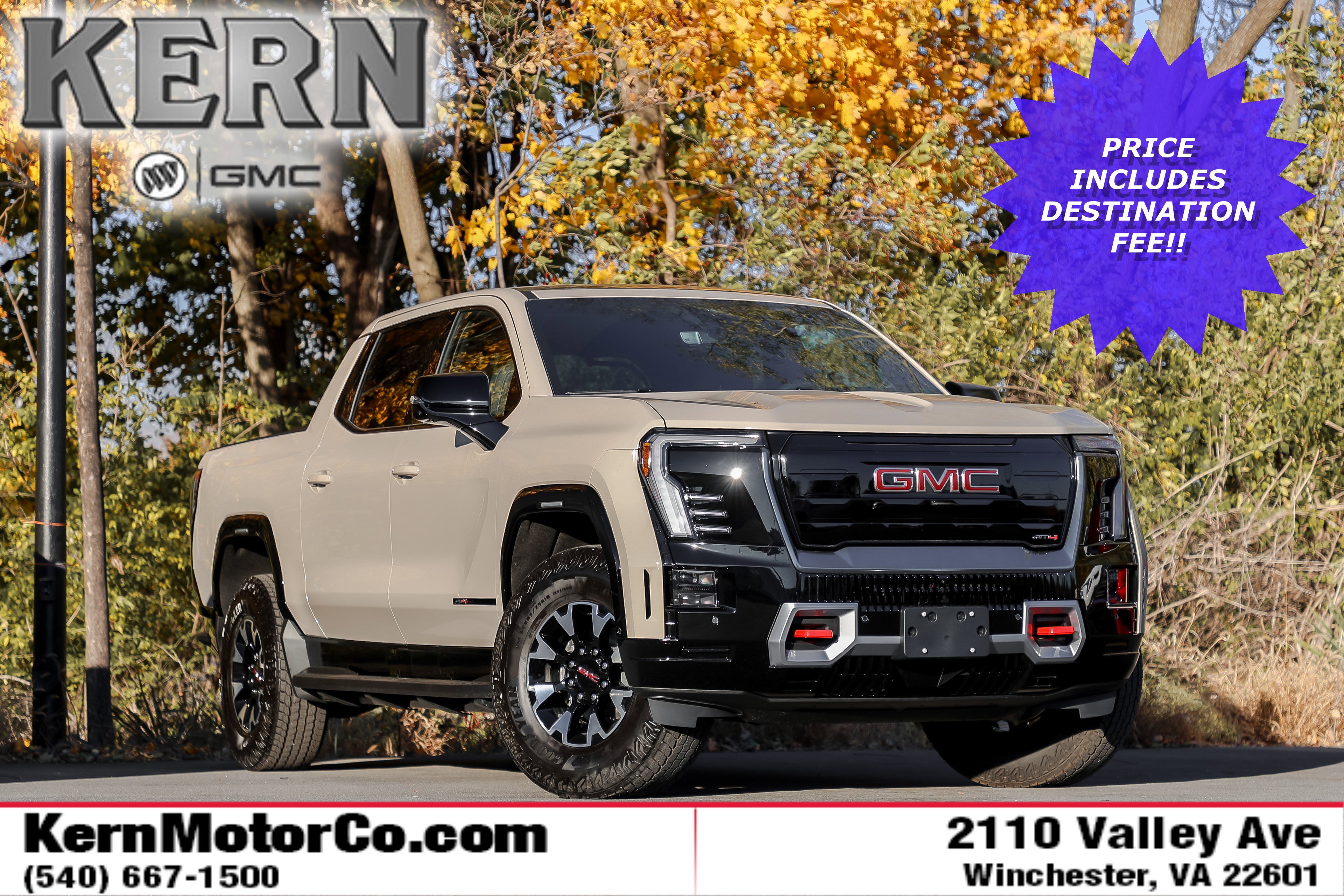 New 2026 GMC Sierra EV AT4 w/ AT4 Premium Package