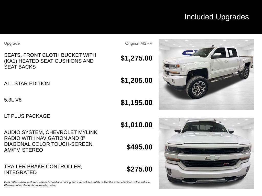 Used 2017 Chevrolet Silverado 1500 LT w/ All Star Edition image 2