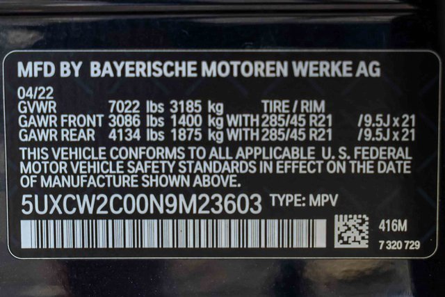 Used 2022 BMW X7 xDrive40i w/ M Sport Package image 29