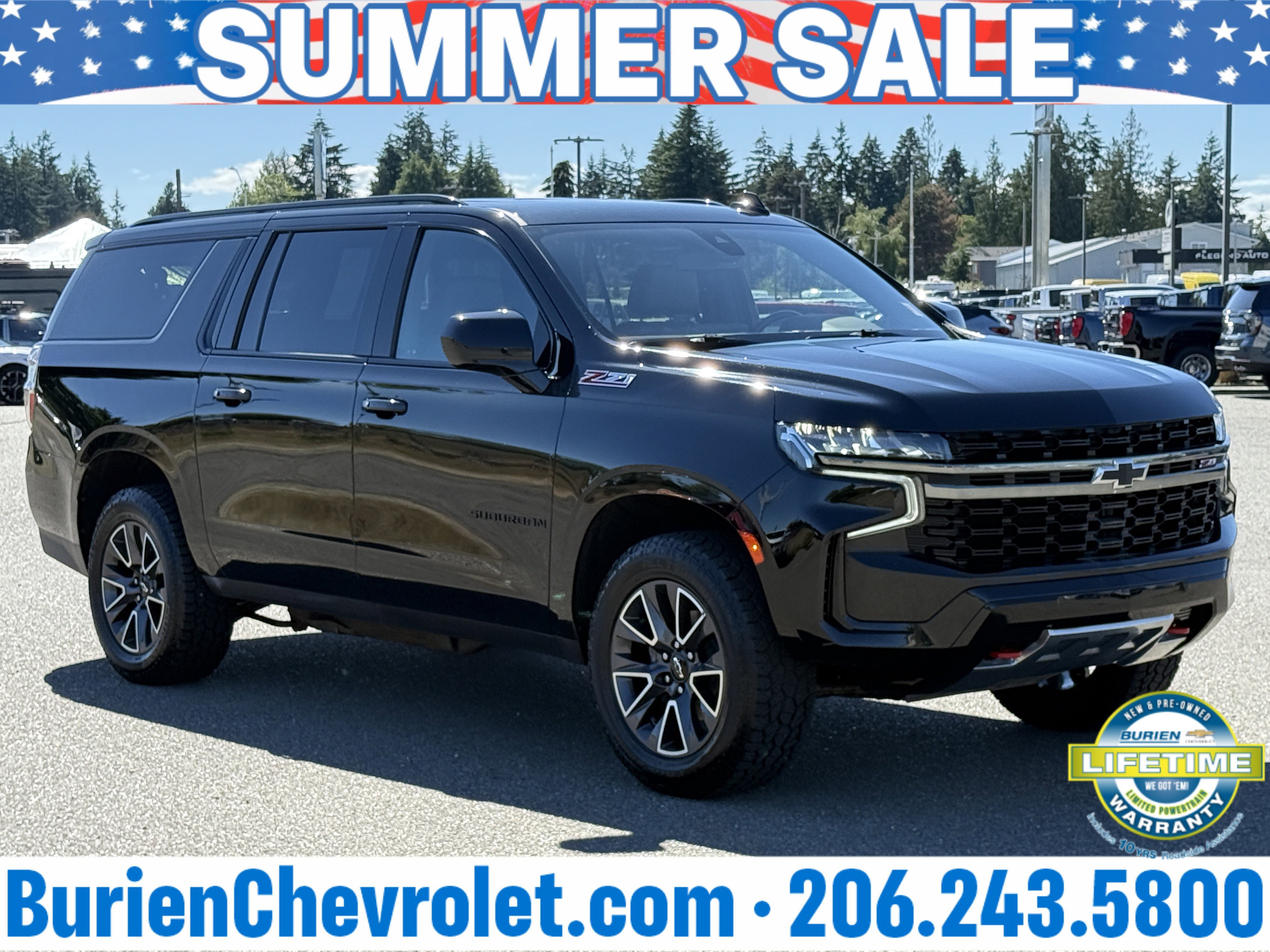 Used 2022 Chevrolet Suburban Z71 AWD/4WD image 7