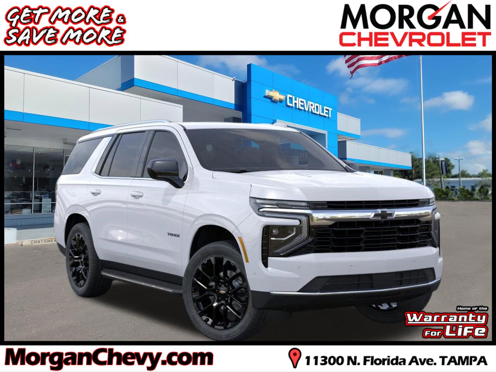 New 2026 Chevrolet Tahoe LS w/ LPO, Dark Essentials Package AWD/4WD image 1