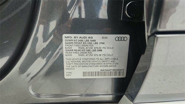Used 2024 Audi Q5 2.0T Premium Plus w/ Premium Plus Package image 60